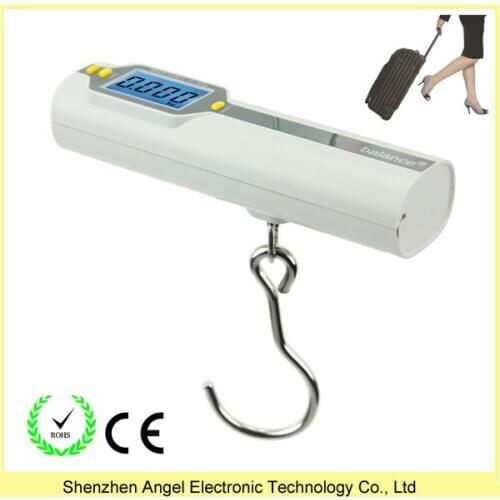 Travel Digital Scale Gadget Portable Hand Held Luggage Suitcase Bag Weight 50KG scale