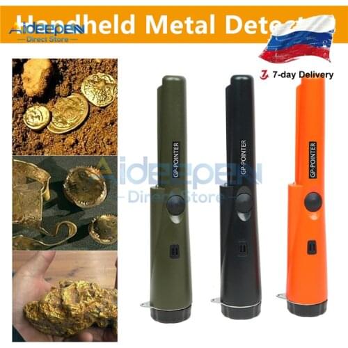 Professional Handheld Metal Detector Gold Detector Waterproof Head Pinpointing Gold Digger Garden Detecting For Coin Gold