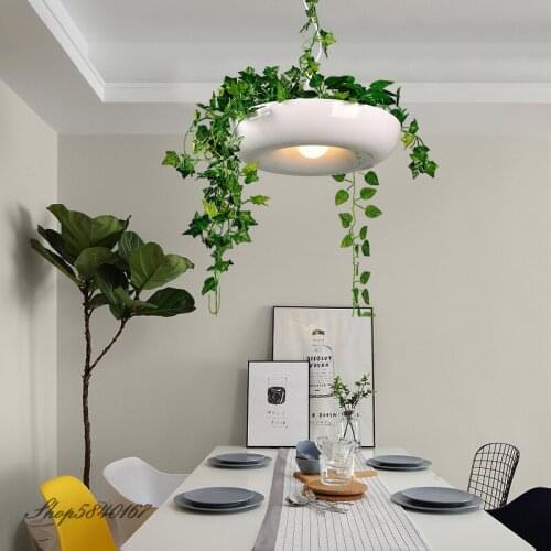 Babylon Sky Garden Pendant Lamp Aluminum Flowerpot Kitchen Hanging Lamps Living Room Lights Pendant Restaurant Shop Suspension
