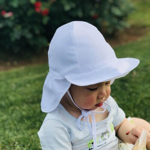 SPF 50+ Baby Sun Hat Adjustable Summer Baby Cap for Boys Travel Beach Baby Girl Hat Kids Infant Accessories Children Hats S/L