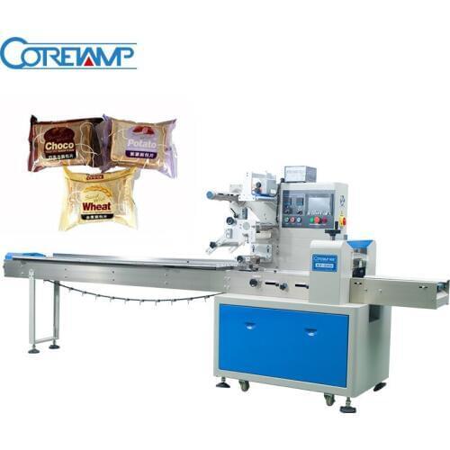 Rusk Toast Flow Wrap Packing Machine