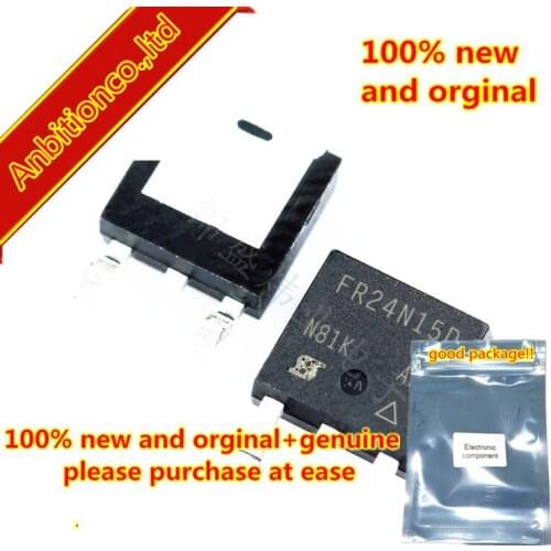 10pcs 100% new and orginal IRFR24N15DTRPBF FR24N15D TO-252 24A 150V MOS in stock