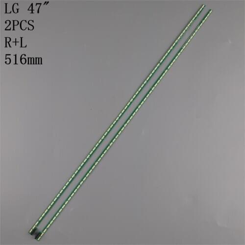 2pcs LED backlight strip For LG 47LA6600 47LA660S 47LA690S 47E700S 47LM6700E 47PFL6007 6922L-0071A 0029A 6916L-1179B 1180B 1190A