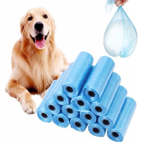 20 Rolls 300pcs Pet supplies garbage bags pooper bags dog pets Pick up cleaning up garbage bag degradable with garbage bag