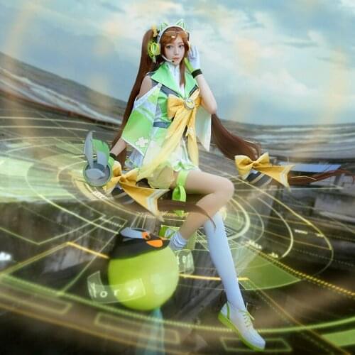 Anime King Of Glory Da Qiao Game Cosplay Costume Daily Women Halloween Carnival Party Uniform Brand New
