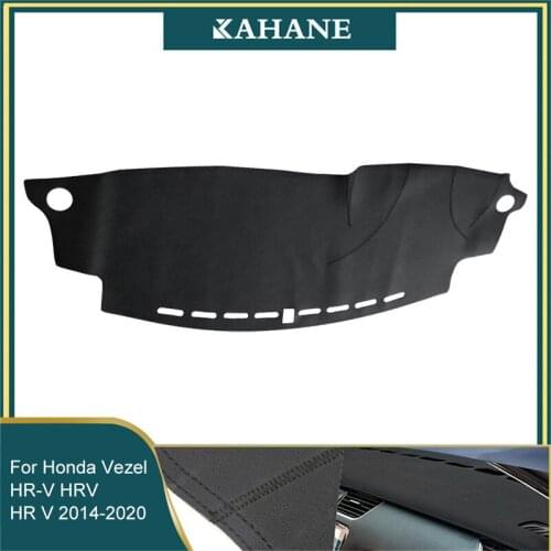 1pcs Car Dashboard Cover Mat Pads Anti-UV Case Carpets For Honda vezel HR-V HRV HR V 2014 2015 2016 2017 2018 2019 2020