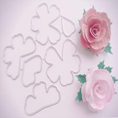 Flower Metal Cutting Dies for DIY Scrapbooking Album Paper Cards Decorative Crafts Embossing Die Cuts
