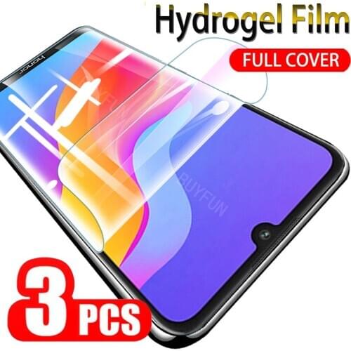 3PCS Hydrogel Film For Huawei Honor 8A Pro 8c 8s 8x Safety Water Gel Film HD On Hauwei Honer 8a 8 a Pro Protective Film Not Glas