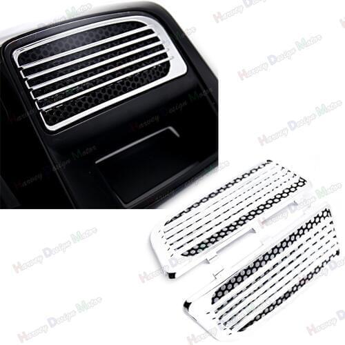 Chrome Radiator Grills&Screens For Harley 2014-2019 Touring Twin Cooled Models
