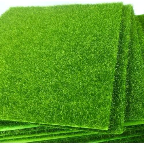 Simulated Bryophyta pseudomoss pseudoturf miniature landscape decoration fleshy background wall simulation flocking lawn grass