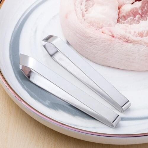 Classic Simple Smooth Surface Fish Bone Tweezers Flexible Fish Bone Tweezers Convenient Kitchen Tools