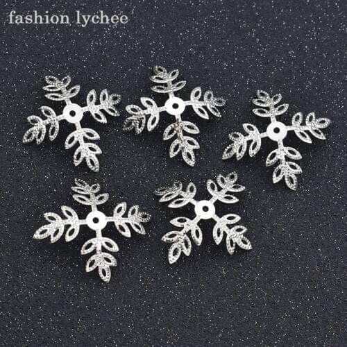 Fashion lychee Beautiful Metal Snowflake Coins Colorful Beads Dreadlocks Cuffs Clips Set For Women Hair Jewelry Accessories