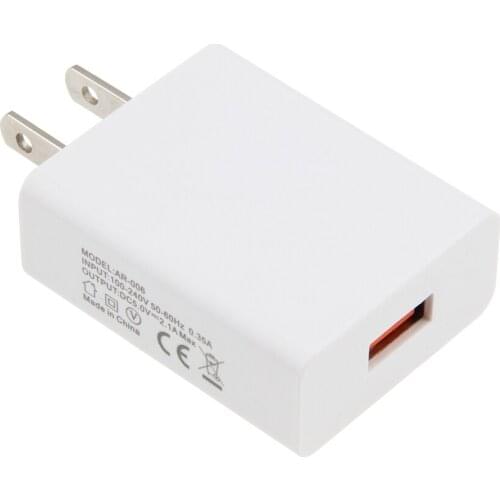 Wholesale 5V 2.1A US Plug USB Universal Mobile Phone Charger Wall AC Power Adapter Home or Travel For iPhone iPad iPod Chargers