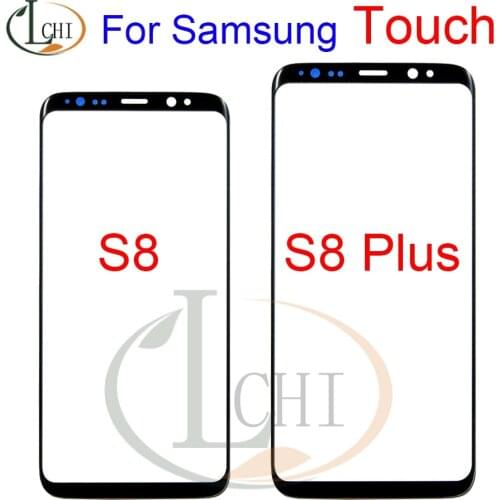 S10 Black New For Samsung S8 S9 Front Screen Glass Outer Lens S8 Plus Touch Panel Replacement For Samsung Galaxy S9 Plus Panel