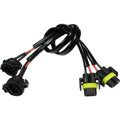 YUNPICAR 5202 H16 to H11 881 H8 Pigtail Socket Connector Wire Adaptors for Subaru BRZ Scion FR-S Fog Light Conversion Retrofit