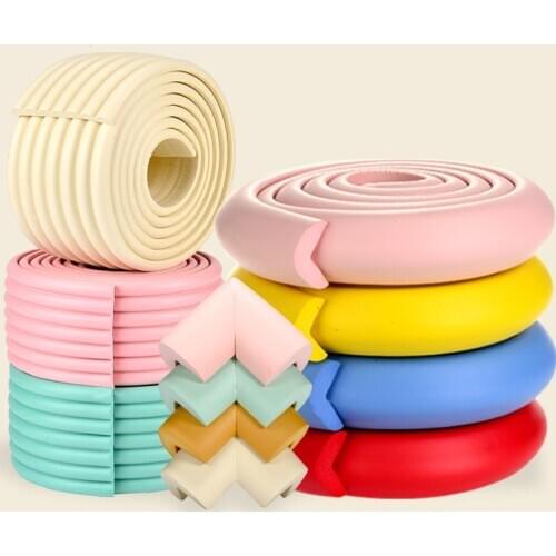 Crash strip child protection baby corner protect baby table safety against bumping household sponge