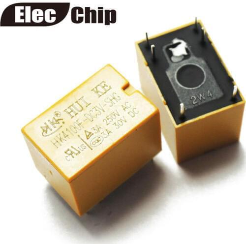 5pcs HK4100f-DC3V-SHG HK4100F-DC3V HK4100F 3 V DIP6 6PIN 3A 250VAC/ 3A 30VDC small signal Relay