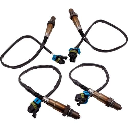 12584050 4Pcs O2 Oxygen Sensors for Buick Enclave 2009-2011 V6 3.6L Up & Down 12612430 for Chevrolet Traverse 2009-2011 V6 3.6L