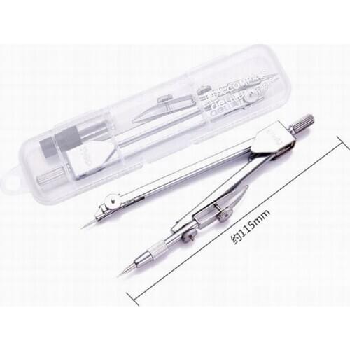 288PCS Hot sell Good Affordable New School Stationery Drawing Tool Silver Tone Metal Stainless Steel Drafting Compasses