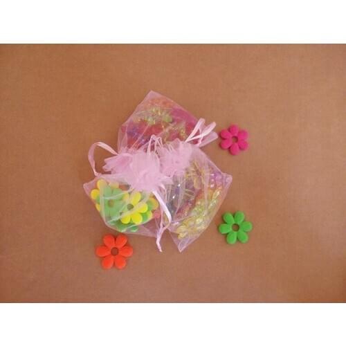 30*40cm 30pcs Organza Bag Pink Drawstring bag jewelry packaging bags for tea/gift/food/candy small transparent Yarn bag