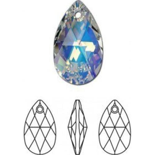 30 PCS 50MM AB CRYSTAL GLASS ALMOND LAMP CHANDELIER PRISM X'MAS WEDDING PENDANT