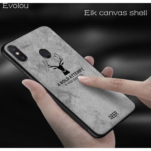 Case for Redmi 8 8A 7A Note 9 8 7 6 Pro 4 Silicon TPU + Fabric Cloth Skin Back Slim Soft Cover for Redmi S2 A2 Lite K20 k30 case