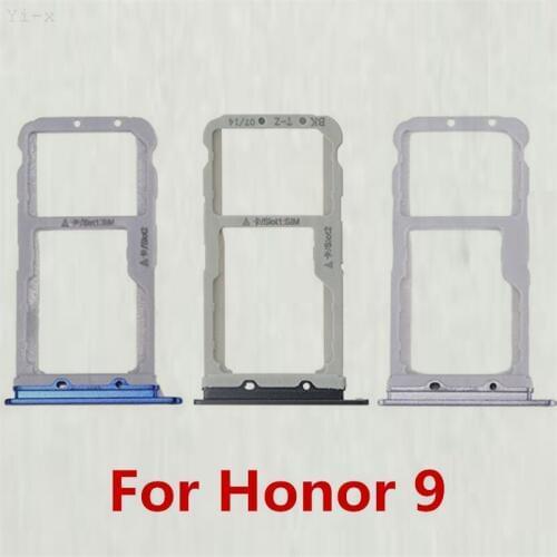 SIM Card Holder For Huawei Honor 9 Honor9 Sim card Slot Tray Replacement parts