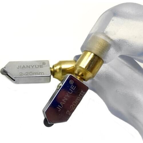 Hot Professional glass cutter for glass tile cutting manual tile cutting tool pistol type oiled glass cutter 2-20mm