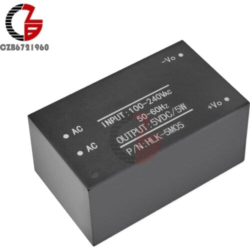 HLK-5M05 Compact Isolated Power Supply Switch Module 5W 1A AC-DC 220V to 5V