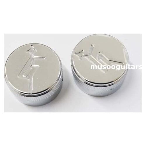 Chrome metal Control Knobs for Electric Guitar