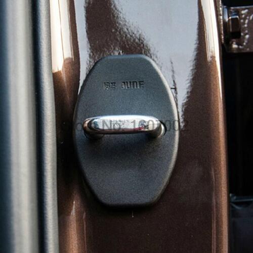 For VOLVO S60 S60L S40 2014XC60 S80L ABS Door lock cover avoid rusty protecting Car Stickers Door Lock Trim Car Accessories