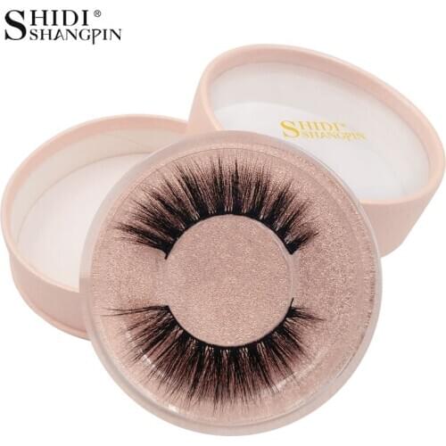 SHIDISHANGPIN Mink Eyelashes Natural Long 3D Mink Lashes False Lashes Volume False Eyelashes Extensions faux cils Maquiagem
