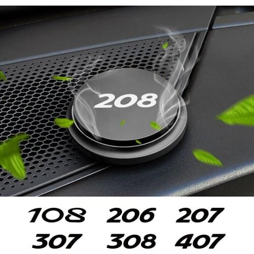 Car Air Freshener Smell Solid Aroma Perfume Parfum For Peugeot 208 207 308 206 307 407 2008 508 3008 5008 301 408 Accessories