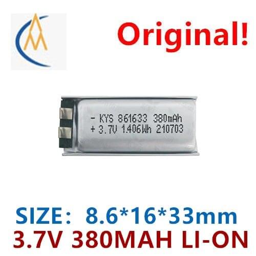 861633 380mah 801633 861630 3A discharge polymer soft pack lithium battery MP3 high magnification Bluetooth GPS navigator