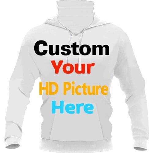 3D Print Hoodie DIY Custom Your Own Design/Logo/picture Pants Womens Clothes Suppliers Oversize Dropshipping Wholesale Clothing