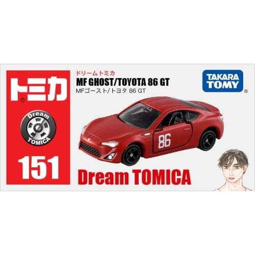 TOMY 1:64 MF86 Initial D same style racing model car