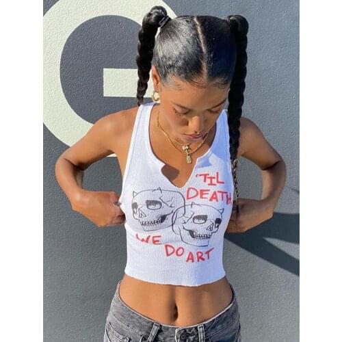 Women Net yarn Lace Frill Cute Corset y2k Brown Crop Plant Floral Camis Vintage Strap Sweats Harajuku Tee Top