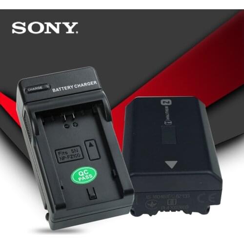 1pc/lot Sony Original NP-FZ100 NP FZ100 Camera Battery A9 / A7R III / A7 III / ILCE-9 ILCE9 ILCE-7RM3 ILCE-7M3 NPF100+ Charger