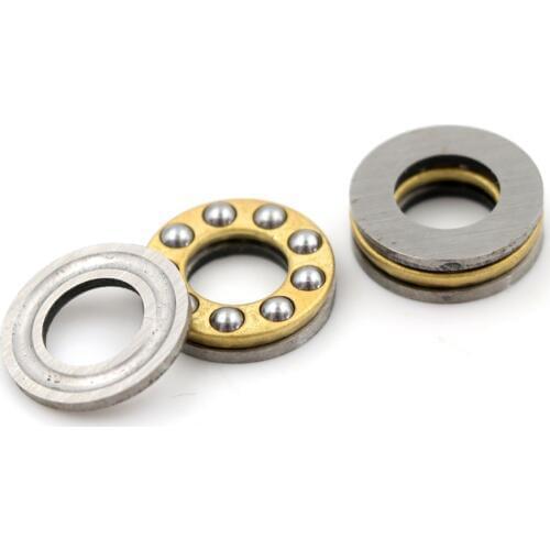 10pcs F8-16M Metal Axial Ball Bearing Set Pratical Miniature Thrust Bearings 8x16x5mm For Hardware Accessories High Quality