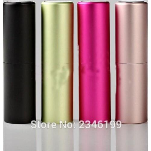 20ML 20Pcs/Lot Mini Portable High-Grade Rotating Aluminum Perfume Spray Bottle
