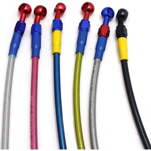 400mm~2200mm quad atv rear brake tube m10 accessories 110cc 125cc 150cc 200cc 250cc 300cc brake cable hose dirt pit monkey bike