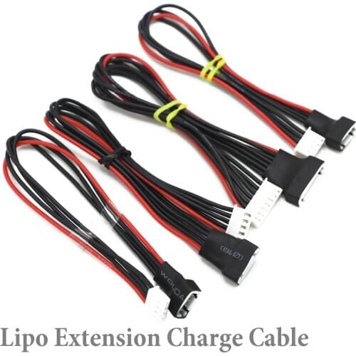 5pcs/lot JST-XH 2S/3S/4S/6S 20cm 22AWG Lipo Balance Wire Extension Charge Cable Lead Cord For RC Battery charger Car Boat Toys