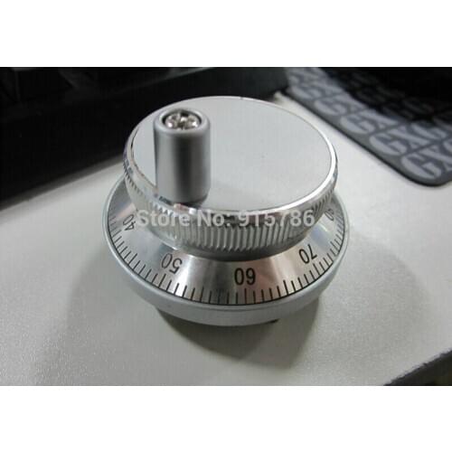 Free Shipping! 60mm CNC manual pulse generator, CNC machine / rotary encoder / electronic handwheel 5v