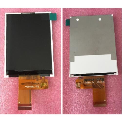 CMO 2.8 inch 24PIN HD TFT LCD Color Screen ILI9341 IC 240*320 QVGA 16Bit MCU Interface No Touch Panel (Plug-in)