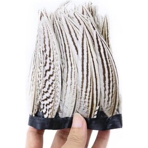 Chicken Rooster Feather Ribbon Small Natural Feather for crafts 8-10CM/3-4inch Wedding Carnival Clothing Decorative Plume