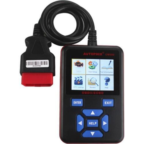 Hot Sale AUTOPHIX OBDMATEOM580 OBD2 EOBD JOBD Car Code Reader Scanner OBD 2 II OBDII Automotive Engine Diagnostic-Tool Scanner