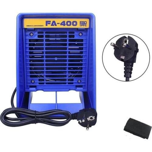 Electric Welding Smoke Absorber Machine ESD Fume Extractor Smoking Instrument 5pcs Activated Carbon Filter Sponge Set