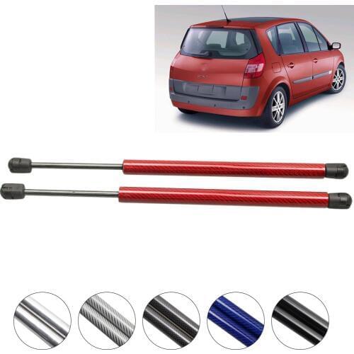 For RENAULT MEGANE II Hatchback 2002-2016 Auto Rear Boot Tailgate Trunk carbon fiber Gas Struts Prop Lift Support Damper 419mm