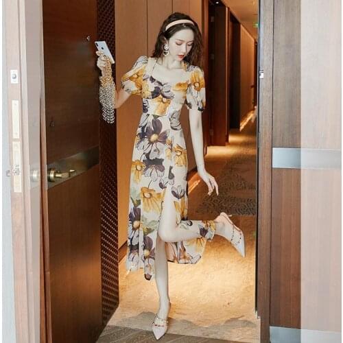 Летние платья с разрезом Jazinply China At AliExpress