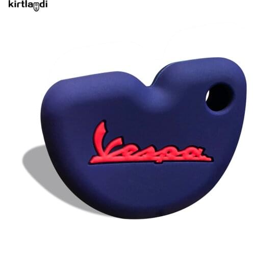 Kirtlandi Silicone Key Holder Keychain Accessories for Vespa Primavera GTS 946 LX150 Enrico for Piaggio 125 150 200 Motor Key